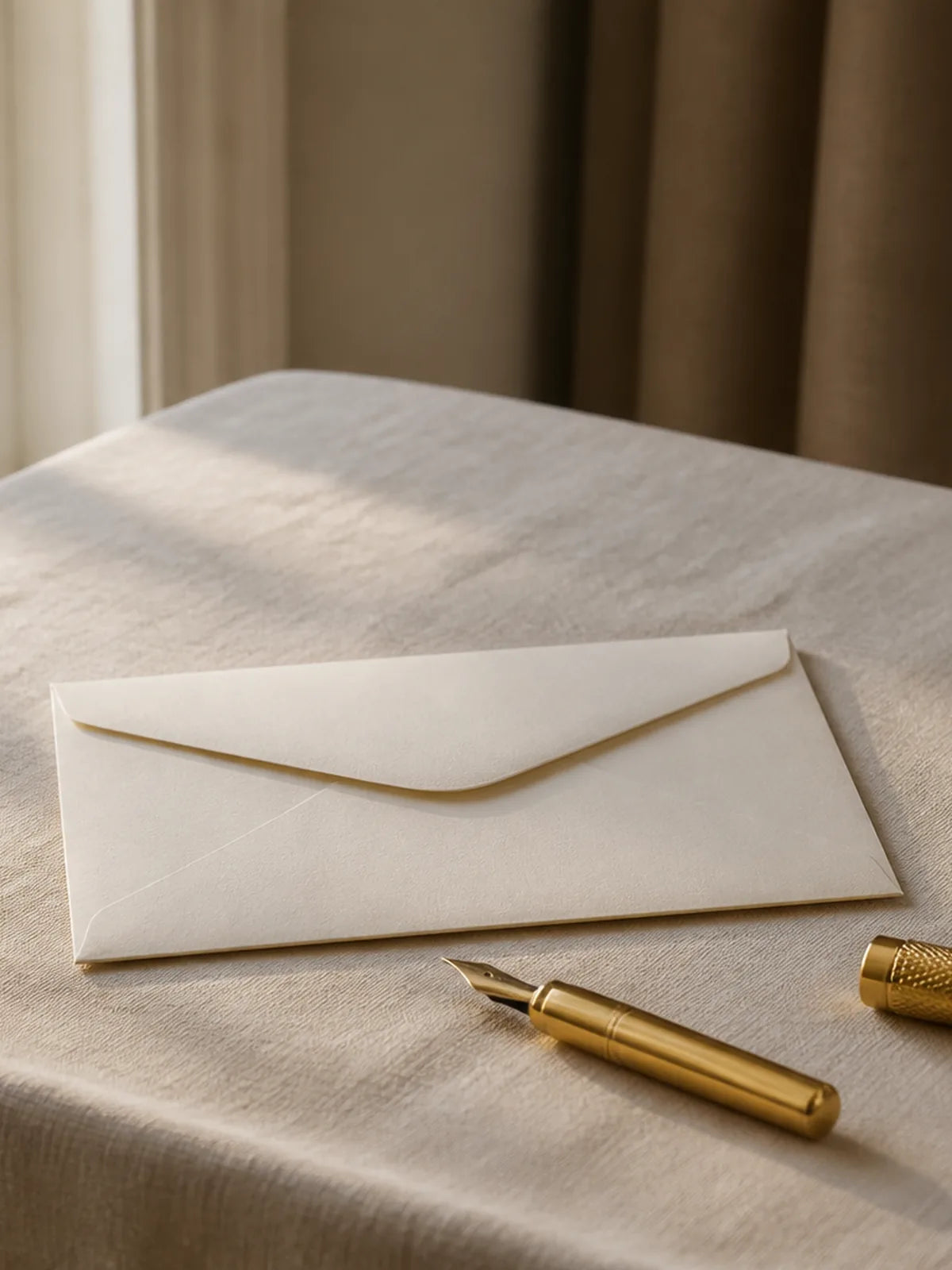 A quiet writing table for a message to ChrisObliss