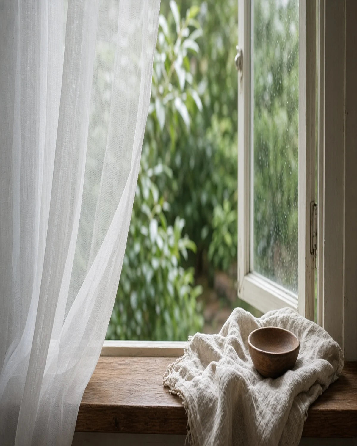 A quiet human moment of reflection